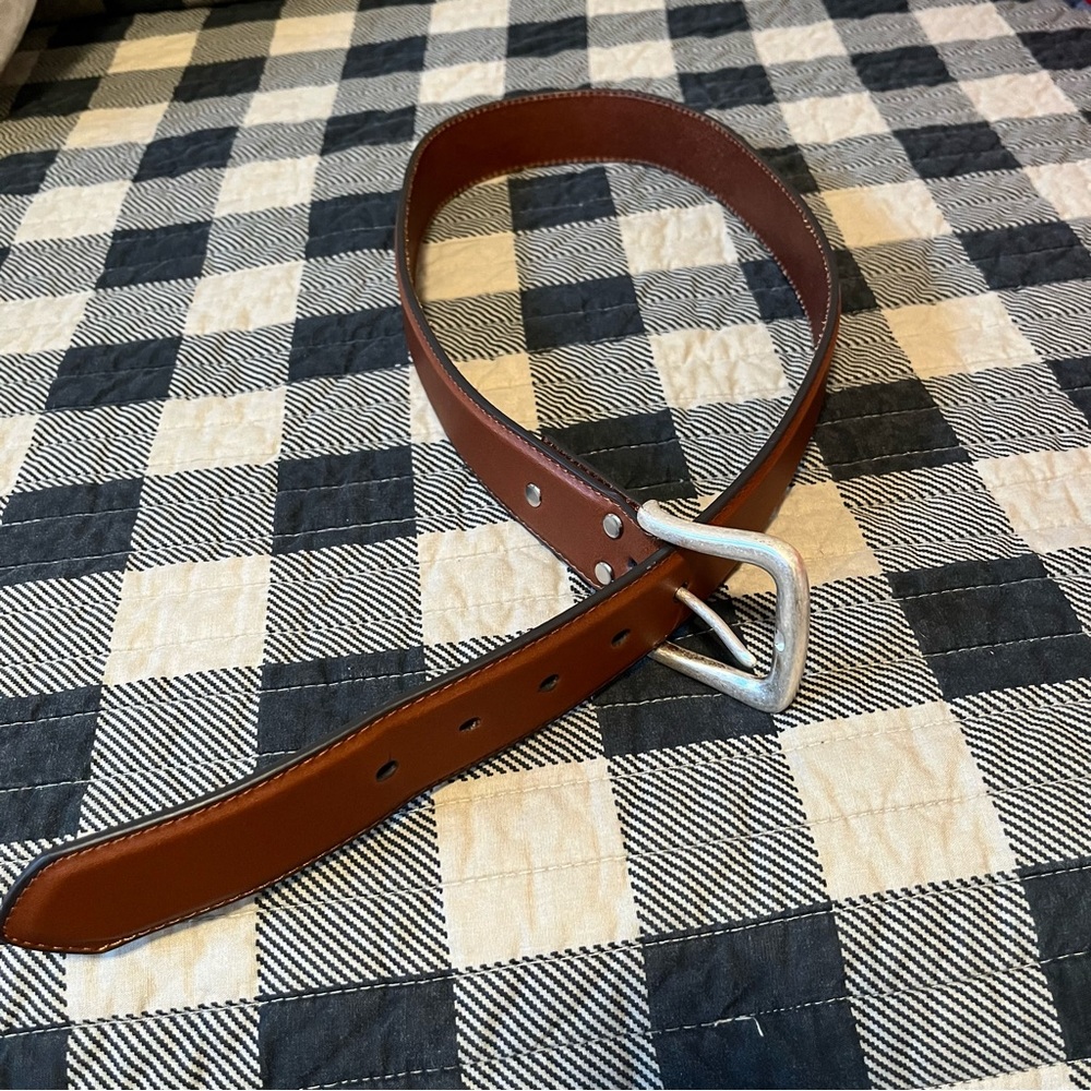 Men’s Nocona Leather Belt sz 32